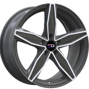 Euro Design – Berlin – Gunmetal – 17″x7.5″ 40mm – Summer Wheels – BER1775G4064GMP